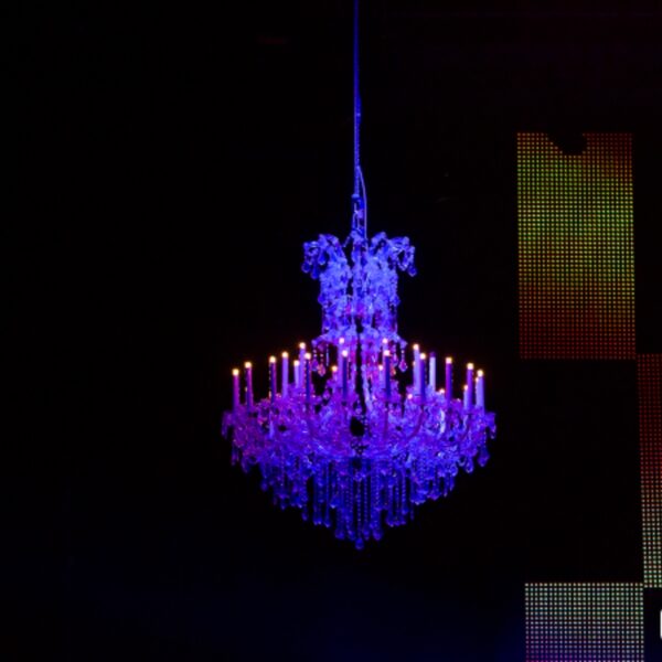 Design - Lustre en verre