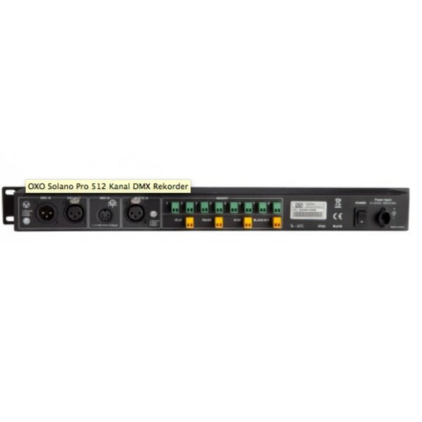 OXO - SOLANO PRO - Enregistreur DMX 512