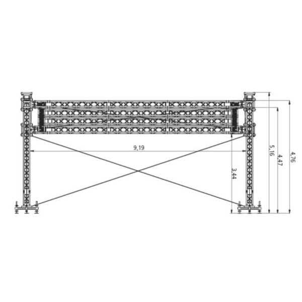 EUROTRUSS - S . DOWN HILL ROOF