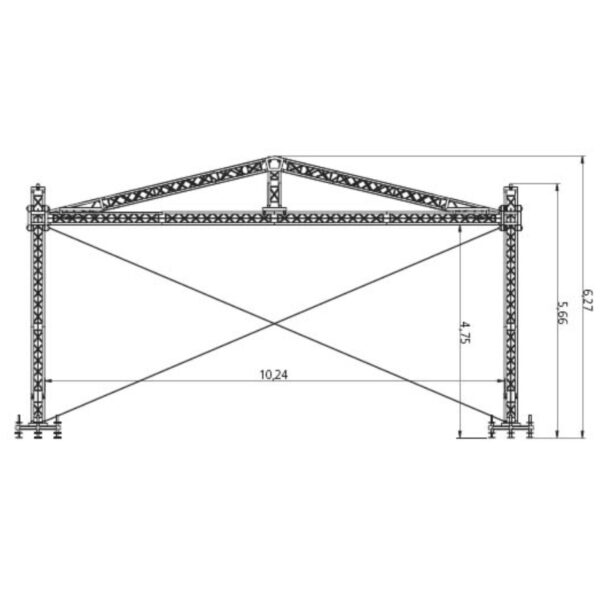 EUROTRUSS - SR-10 10×8 HD