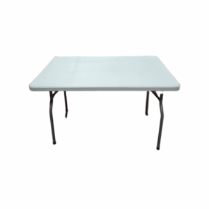 Tables PVC blanches 120