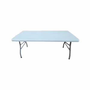 Tables PVC blanches 180