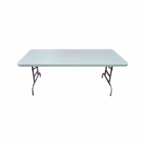 Tables buffet PVC grises